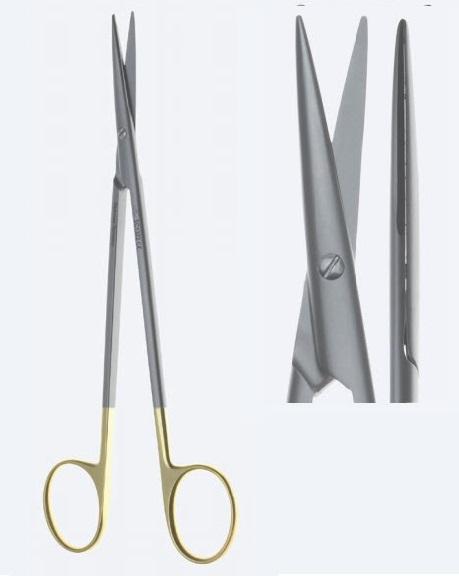 Ножиці, хірургічні, "Metzenbaum", "Ultra-Cut", прямі, тупокінцеві, загальна довжина 310 мм, 12 1/4". Бренд - Asanus Medizintechnik Gmb, Німеччина